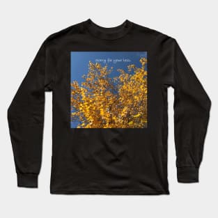 Sorry for your loss, Sympathy card, birch tree Long Sleeve T-Shirt